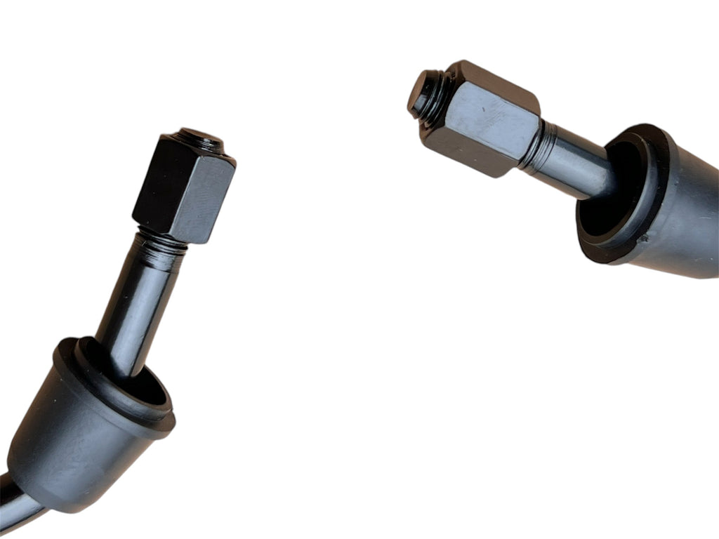 10MM/M10 BLACK MOTORCYCLE MIRROR PAIR CLASIC UNIVERSAL REAR VIEW LEFT & RIGHT