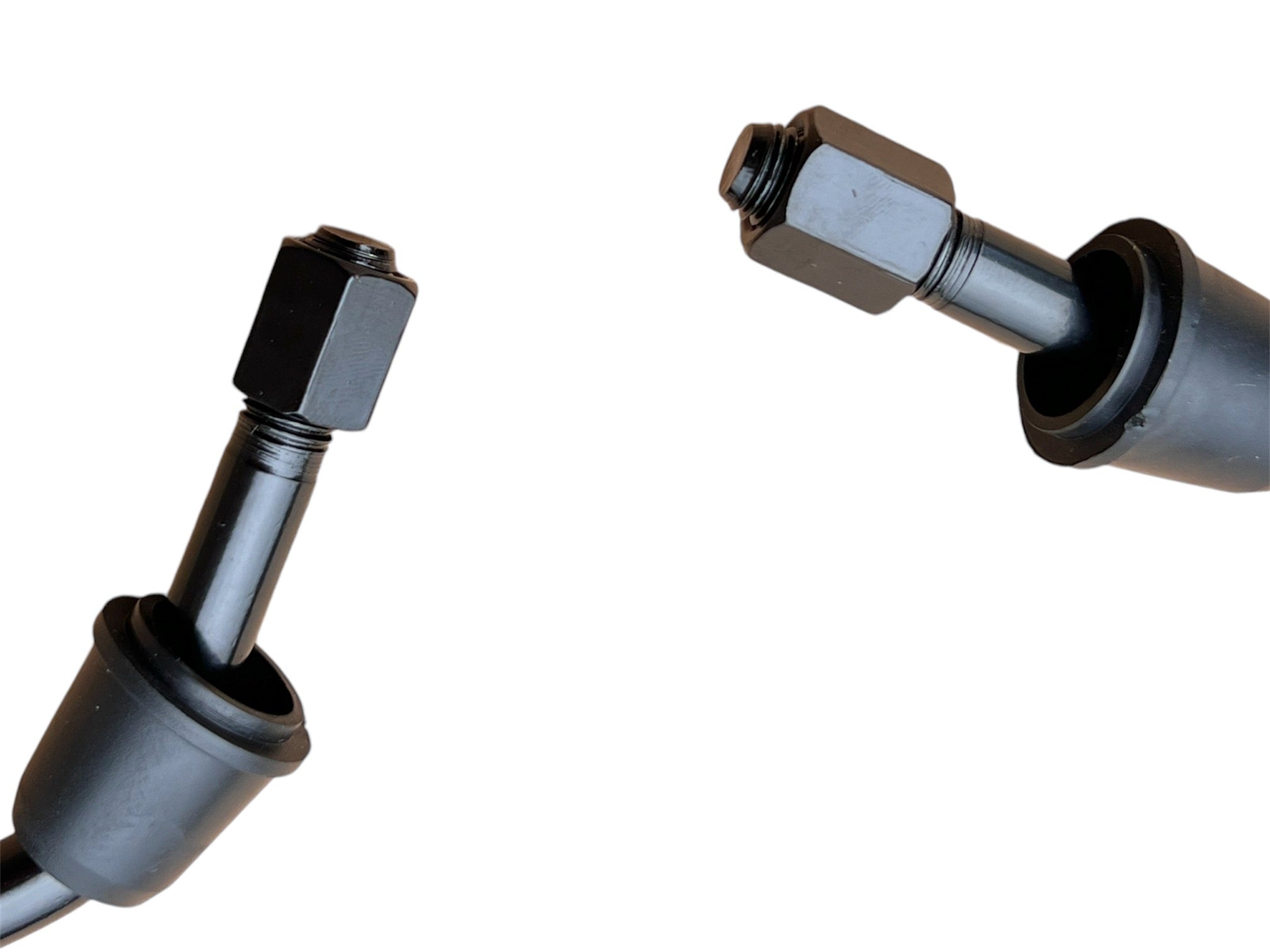 10MM/M10 BLACK MOTORCYCLE MIRROR PAIR CLASIC UNIVERSAL REAR VIEW LEFT & RIGHT