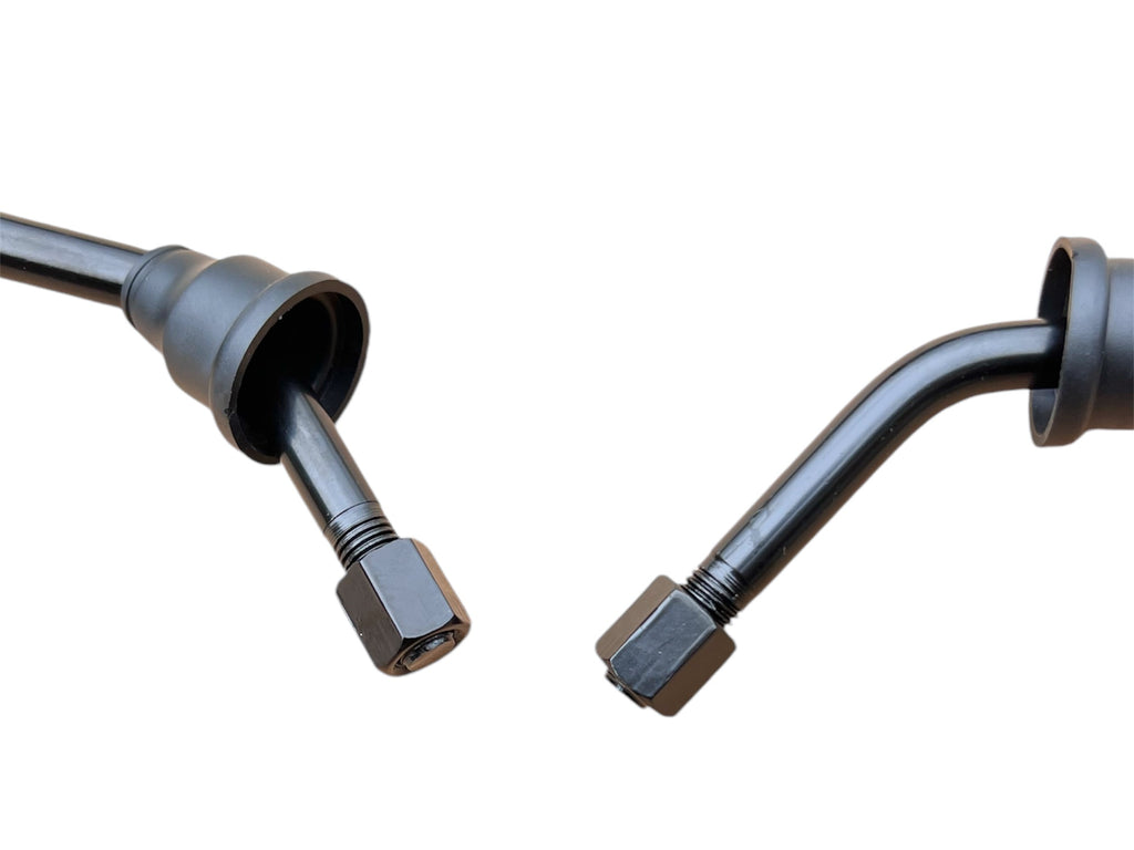 10MM/M10 BLACK MOTORCYCLE MIRROR PAIR/SET UNIVERSAL BIKE REAR VIEW LEFT & RIGHT