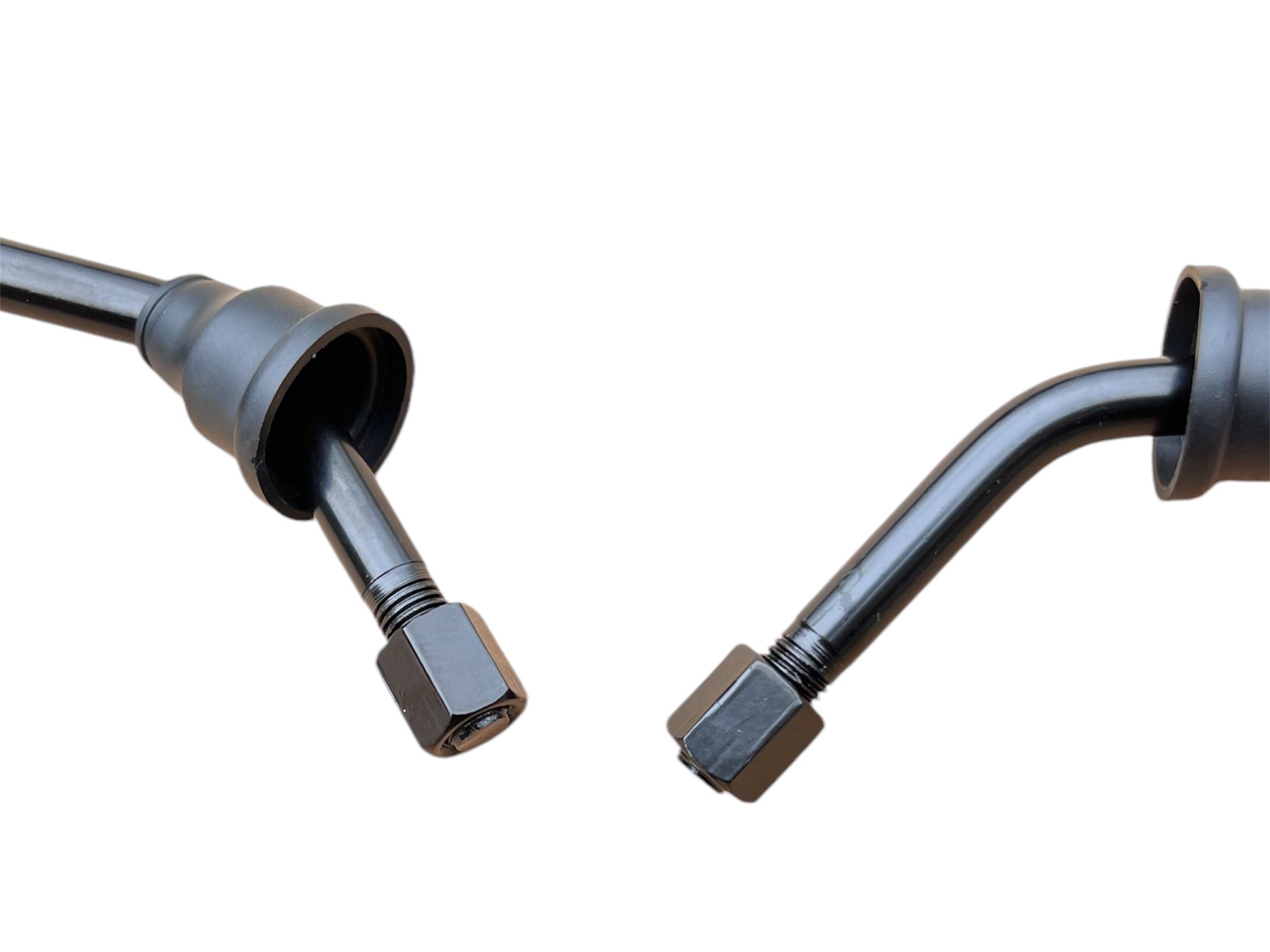 10MM/M10 BLACK MOTORCYCLE MIRROR PAIR/SET UNIVERSAL BIKE REAR VIEW LEFT & RIGHT